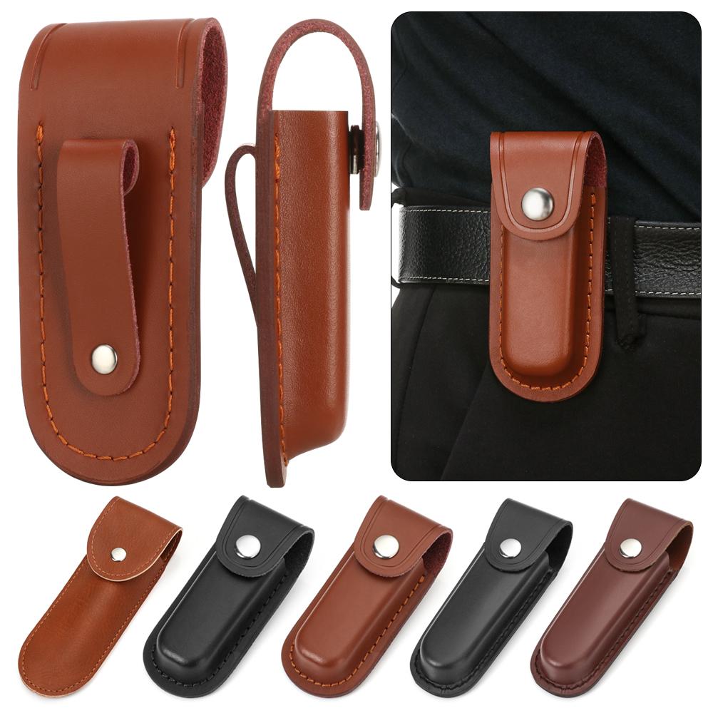 Edc Everyday Carry Knives - Высококачественный кожаный чехол-держатель, чехол для ножа,