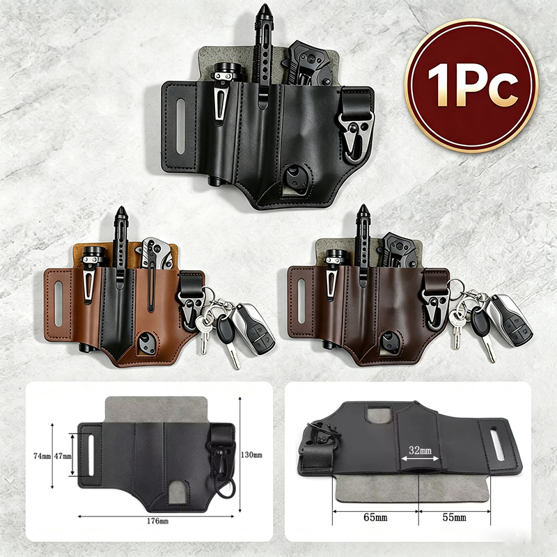 Поясная вешалка из воловьей ко – обзор и цена Edc Carry Belt Leather