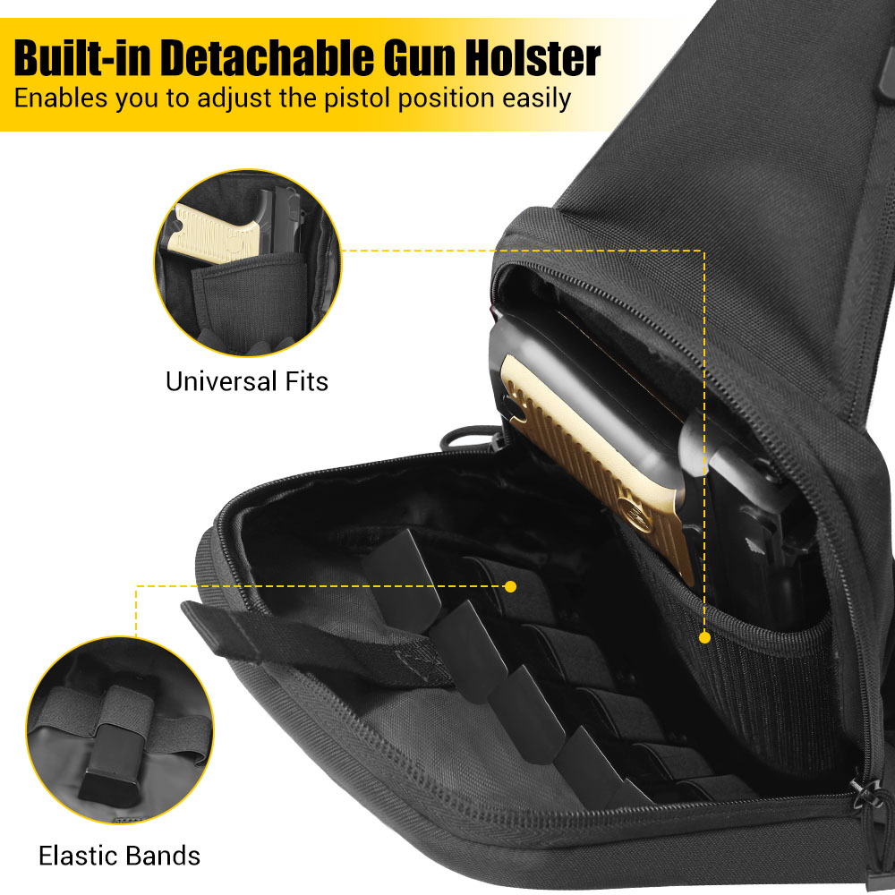 Тактическая сумка для пистолет – обзор и цена Edc Concealed Carry Holster