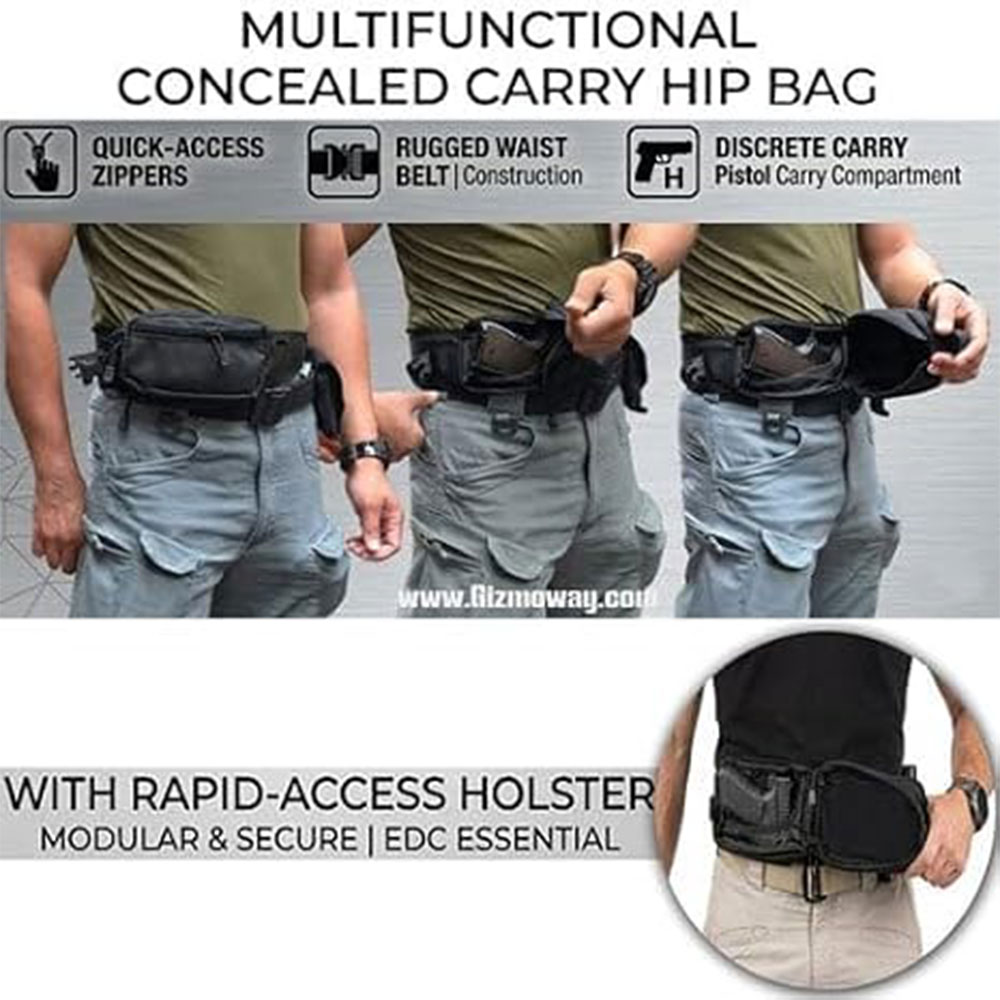 Тактическая сумка для пистолет – обзор и цена Edc Concealed Carry Holster