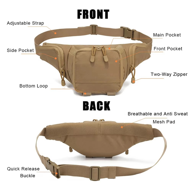 Спортивная поясная сумка для м – обзор и цена Edc Concealed Carry Holster