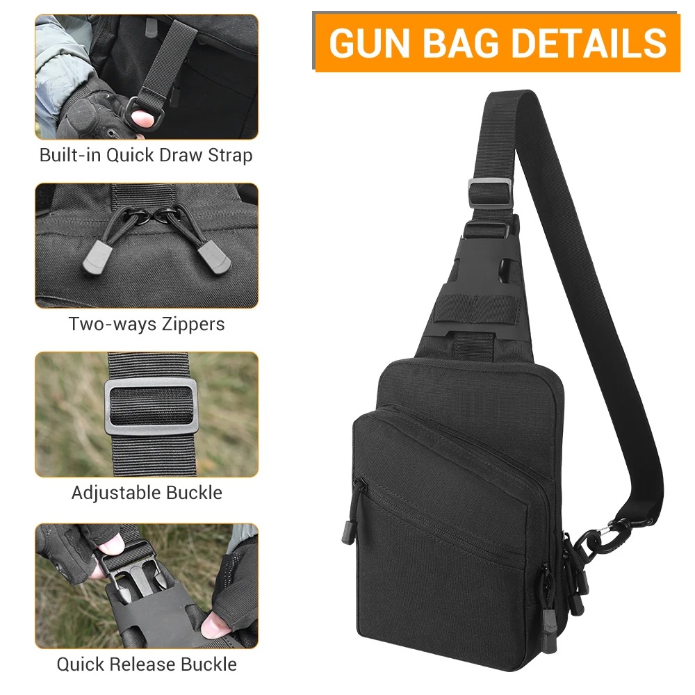 Тактическая сумка для пистолет – обзор и цена Edc Concealed Carry Holster